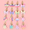 8pcs Cute Butterfly Hair Clips for Girls Rainbow Flower Barrettes Clips Alloy Snap Hair Clip Hairpins Kids Hair Accessories