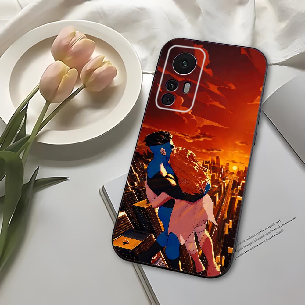 Cool I-InvincibleS Comic Phone Case For Xiaomi 11 Redmi Note 11 5G 8T 9A 9 10T Note8Pro Note9 12SUltra Black Case