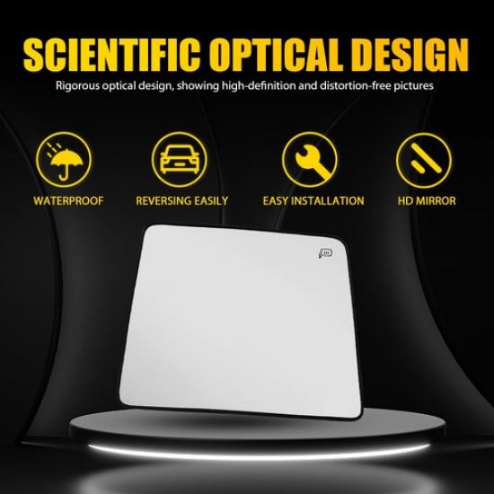 For 2008-2016 Super Duty F250 350 450 Tow Mirror Glass Upper Heated Passenger RH