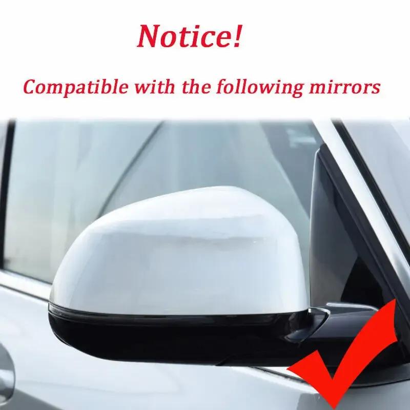For BMW X3 G01 X4 G02 X5 G05 X6 G06 X7 G07 2018- Car Sticker Rearview Side Mirror Cover Wing Cap Exterior Rear View Trim ABS