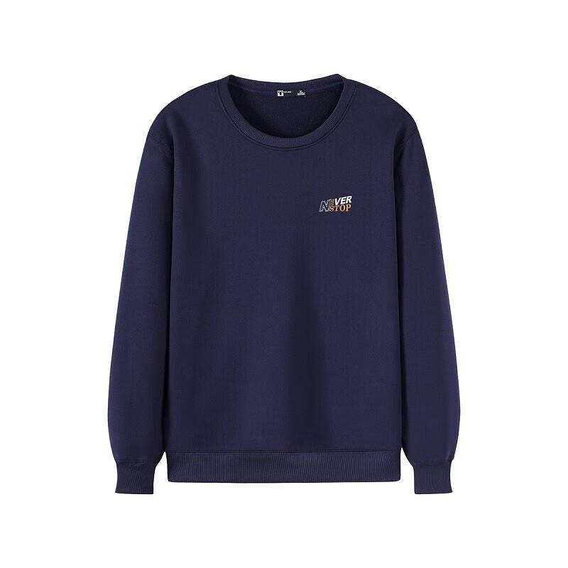 Tuoluzhe Men s Crewneck Fleece Sweatshirt AYK04206269 L