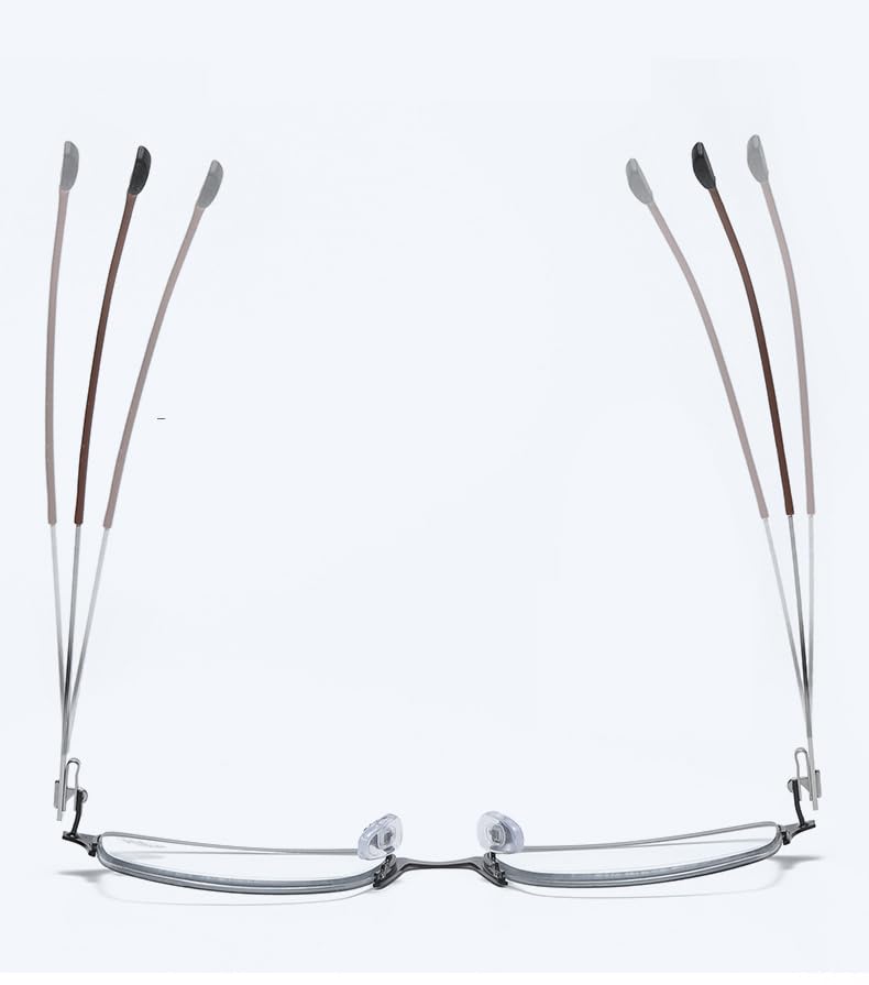 Progressive Multifocal Reading Glasses Without Suitable for Strong Sunlight and Harmful and Does Not Change Color Under Artificial Light or Indoors