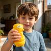 Xiaobudian Giant Bouncy Dog Squeeze Toy, Stretches Long 14 Inch Stress Reliever for Kids Adults, Fun Sensory Fidget Toy Anxiety Relief