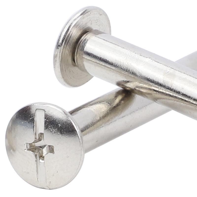 Iron Nickel-Plated Multi-Purpose Screws and Rivets Set, 5MM