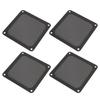 4PCS PC Fan Dust Filter Magnetic Frame 120mm PVC Computer Cooler Fan Dust Filter Mesh Grills for