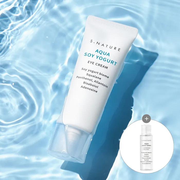 Esnature Aqua Soy Yogurt Eye Cream 25g (+Toner 50ml)