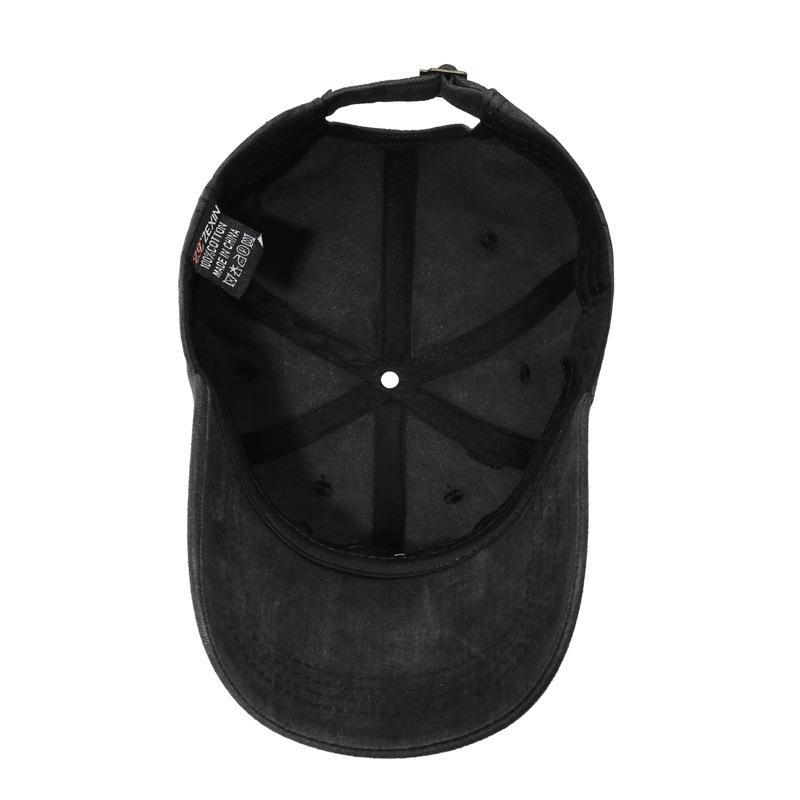 Letter Embroidery Outdoor Vintage Sun Hat Men Baseball Cap Women's Spring Autumn Cap