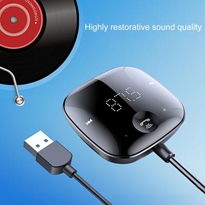 Bluetooth-compatible Receiver Aux Output High Performance TF Card Playback Wireless