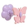 Cable Organizer Butterfly Shape Multi-Purpose Cable Holder Snap-On Design Durable Desktop Cable Management for Data And Headphone Cables