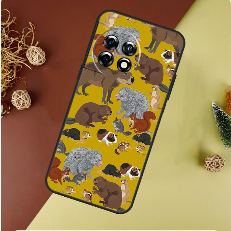 Mouse Rat For OnePlus Nord CE 4 3 2 Lite N20 N30 9 10 Pro 8T 9RT 10T 10R 13R 12R 11 12 13 Phone Case