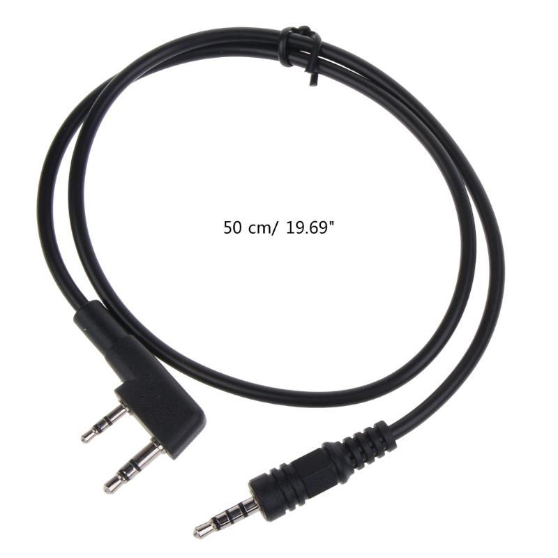 W89C Headphone Connector Plug to 3.5mm Speaker Cable for TK-260 Extension