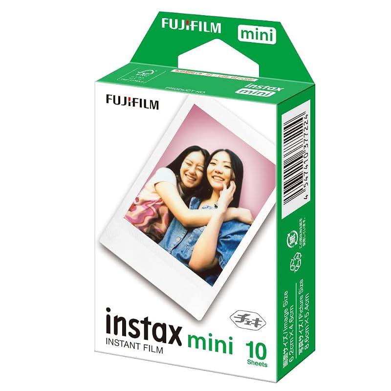 Fujifilm Instax Mini instant camera film, 1 pack (10 sheets), JP1 x 3 sets