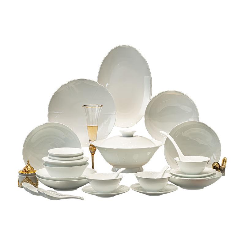 Jingzhou Japanese Style Underglaze Ceramic Rice Bowl Set