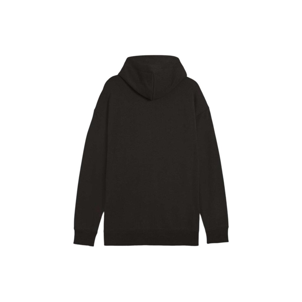 Puma Solid Color Casual Loose Zip-Up Hoodie Unisex hoodies Black 624247-01