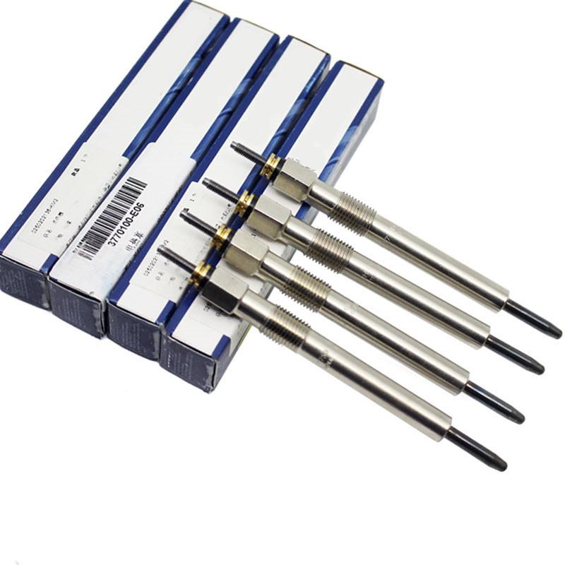 3770100-E06 Car Electric Heater Glow Plugs For GREAT WALL HOVER H3 H5 X200 X240 WINGLE STEED V200 V240 2.5TC 2.8TC Diesel Engine