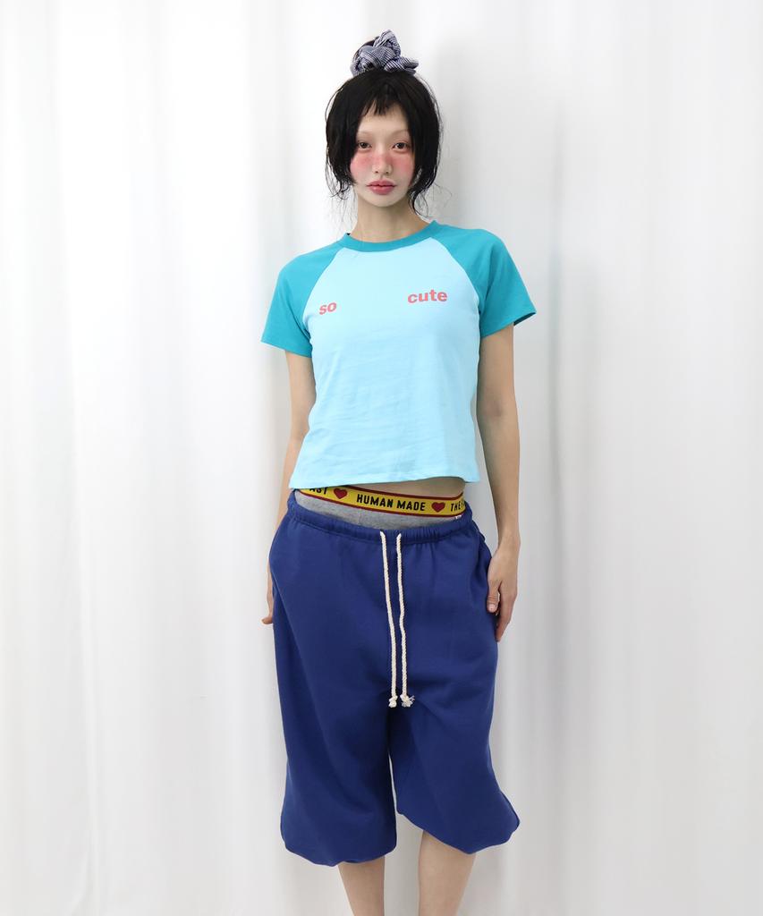 Kikoji And Tough Midi Pants Blue