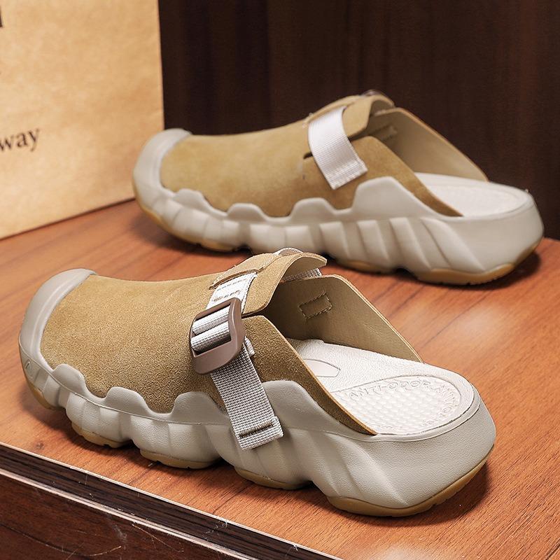 Fashion Man Women Fashion Flats Slippers Causal Summer Sandals Sneakers 2025 Trend New Slingback Flip Flops Walking Mujer Zapatos