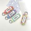 Knitted Lip Balm Keychain Lipstick Holder Case Bag Decoration