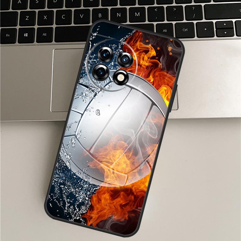 

Volleyball Sport Case For OnePlus Nord 5 CE 3 4 Lite N20 N30 OnePlus 15R 13R 12R 13T 10T 10 Pro 11 12 13 Cover OnePlus 10Pro