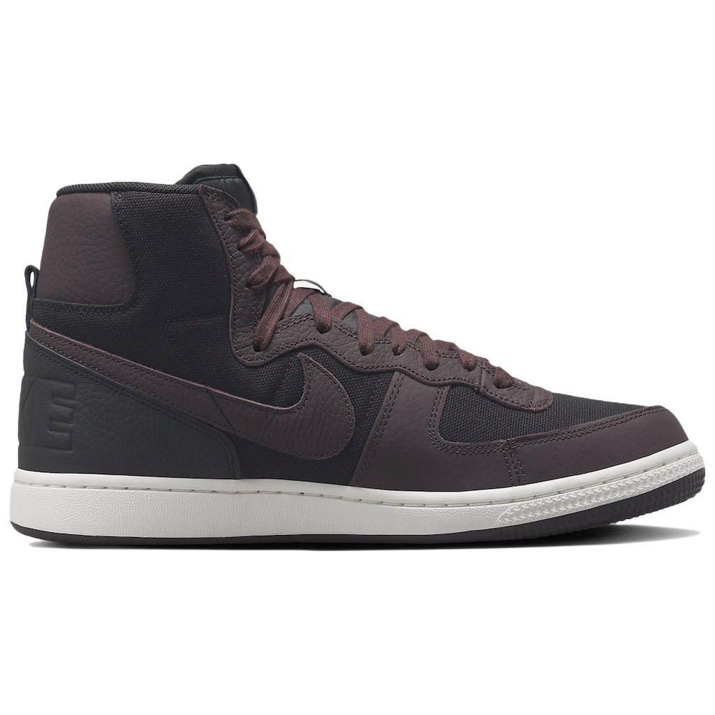Nike Terminátor High Velvet Brown Pánské tenisky Černá Barokně hnědá FD0651-001