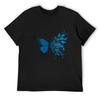 Blue Butterfly Geometric Explosion T-Shirt Luxury T-shirt Summer Shirt Funny Gifts Rapper Graphic Tees Shirts Graphic Tee Men