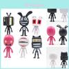 Q Version Big Head Siren Hand Ornaments Of 6) For Office And Home Decor