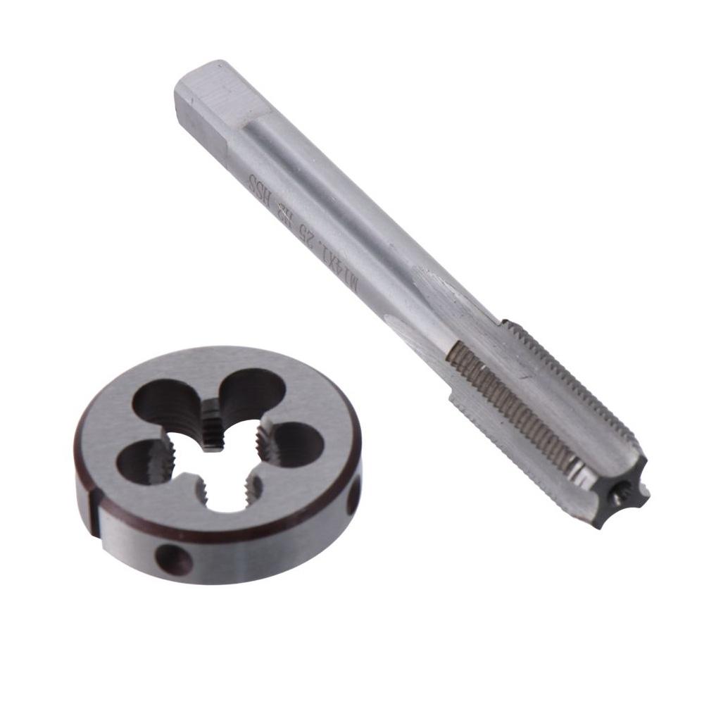 Широкое применение М16 x 1,5 мм Метрический набор метчиков и плашек Машинный винтовой метчик Набор метчиков и плашек Резьба для гайки Винта Болта Ремонт резьбы M14x0.75