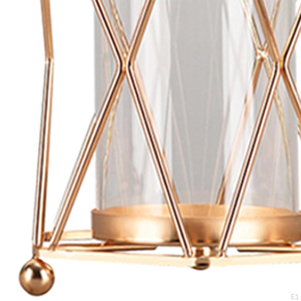Flower Vase Figurines Candle Holder for Living Room Decoration