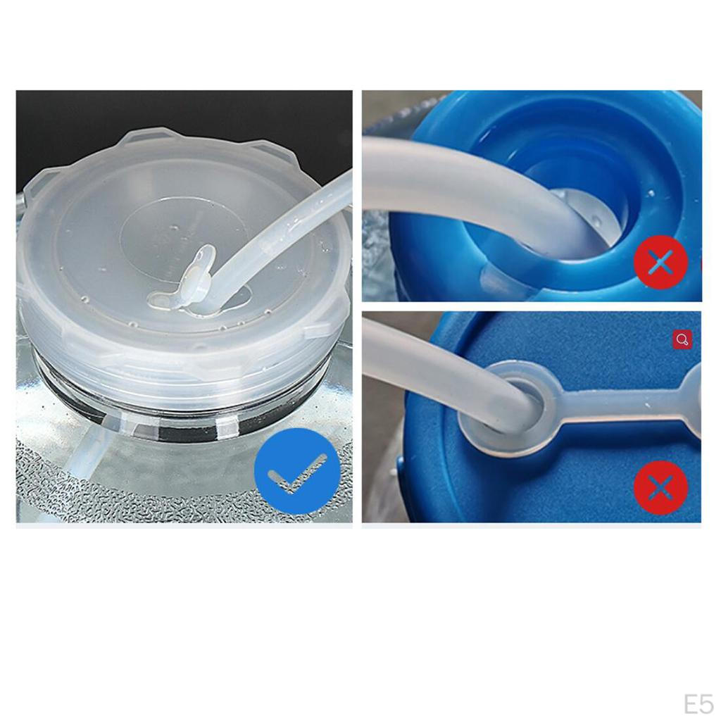 Square Water Bottle with Big, Large Capacity Storage for Outdoor Camping,, Grill, RV,
