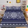 3D Digital Printed Bohemian Bedding Set, Bedroom Duvet and Pillowcase Bedding Set, AU/EU/US Full Size Home Decoration