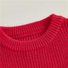 Toddler Newborn Baby Girl Christmas Sweater Long Sleeve Crew Neck Tree Winter Warm Knit Pullover Sweater Infant Clothes