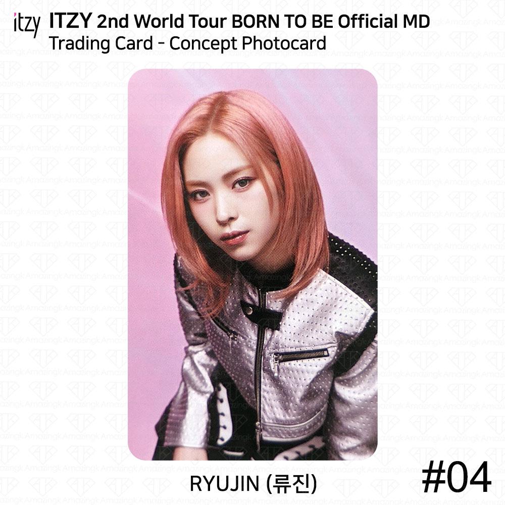 

2-е мировое турне ITZY «Рожденный стать официальным доктором медицины» Фотокарточка Йеджи Рюджин Ryujin - Concept #4