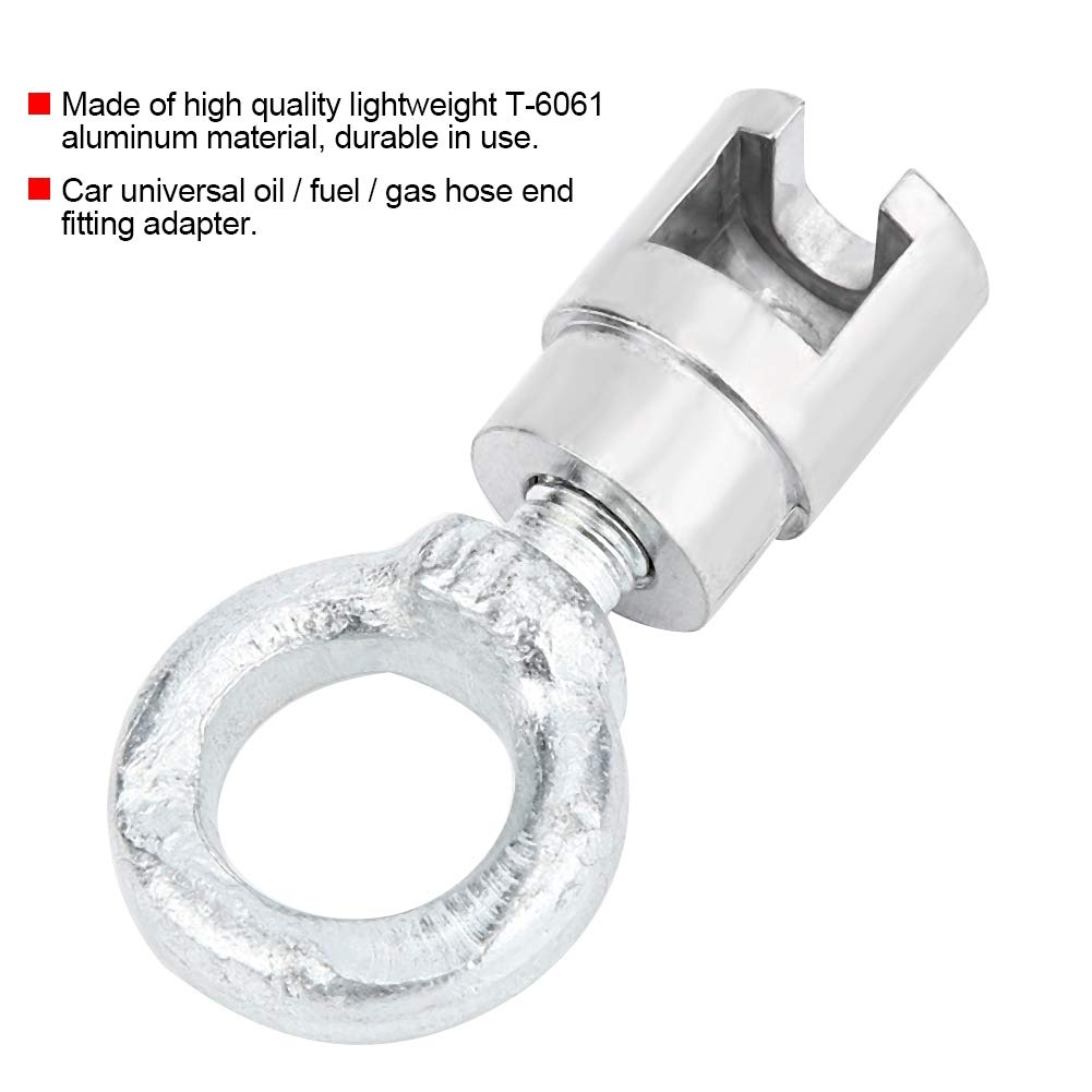 Unlackierter Dellenreparaturadapter für KIMISS Typ Dellenziehlaschenkopf, Cardent Reparatur Ausbeulkopf Gleithammer und Ziehlasche