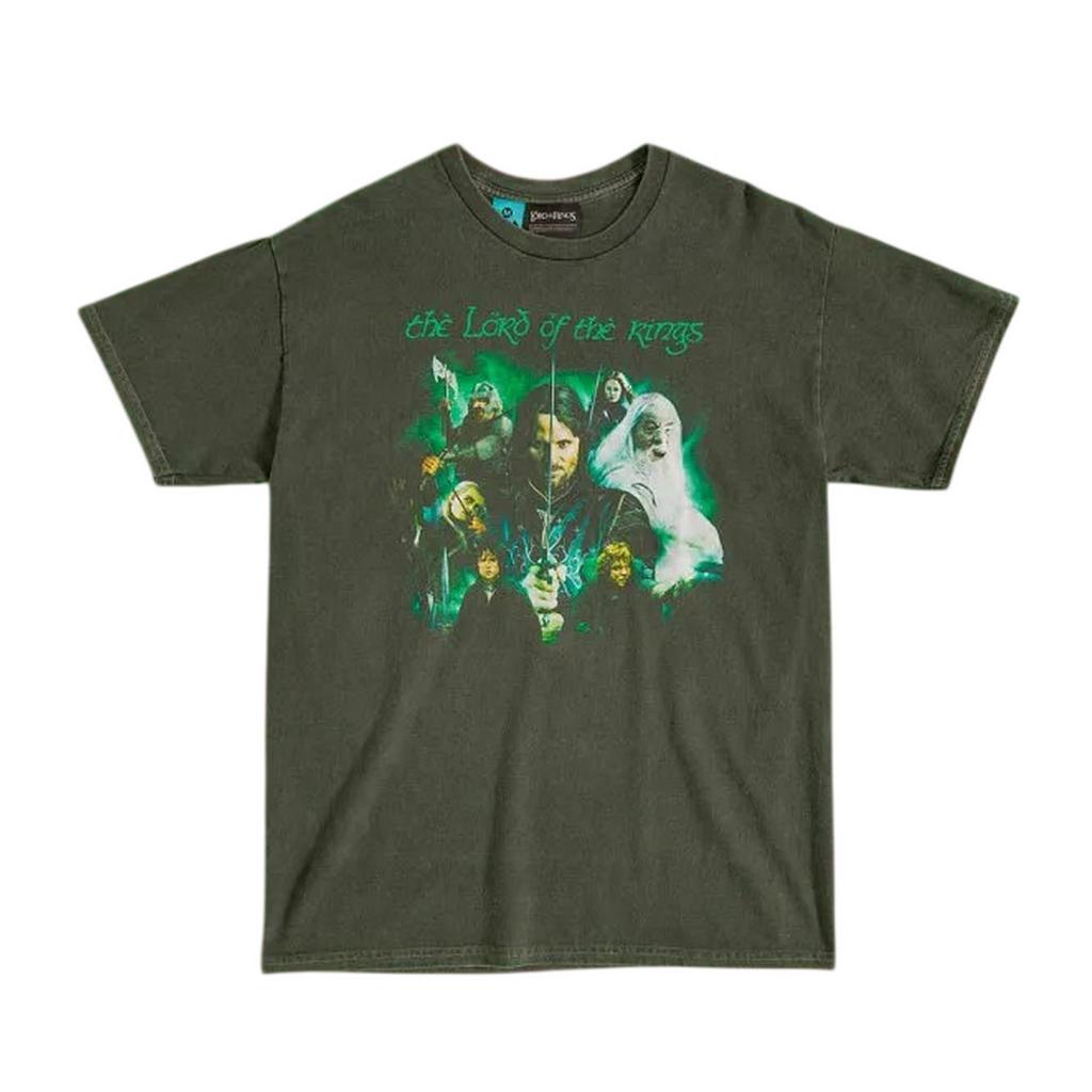 The Lord Of The Rings Unisex Adult Heroes Vintage Wash T-Shirt