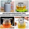 Coollooda Stainless Steel Tea Strainer with Ultra-Fine Mesh, Deep Tea Strainer for Mugs, Cups, and Pots, with Dual Handles and Lid