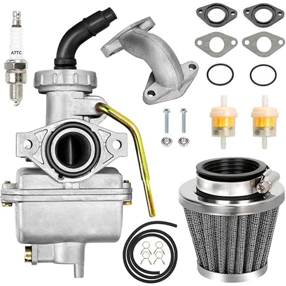 

PZ20 Carburetor Kit for Taotao 125cc 110cc 90cc with Fuel Lines Air Filter Spark Head and Complete Installation Accessories China Mainland