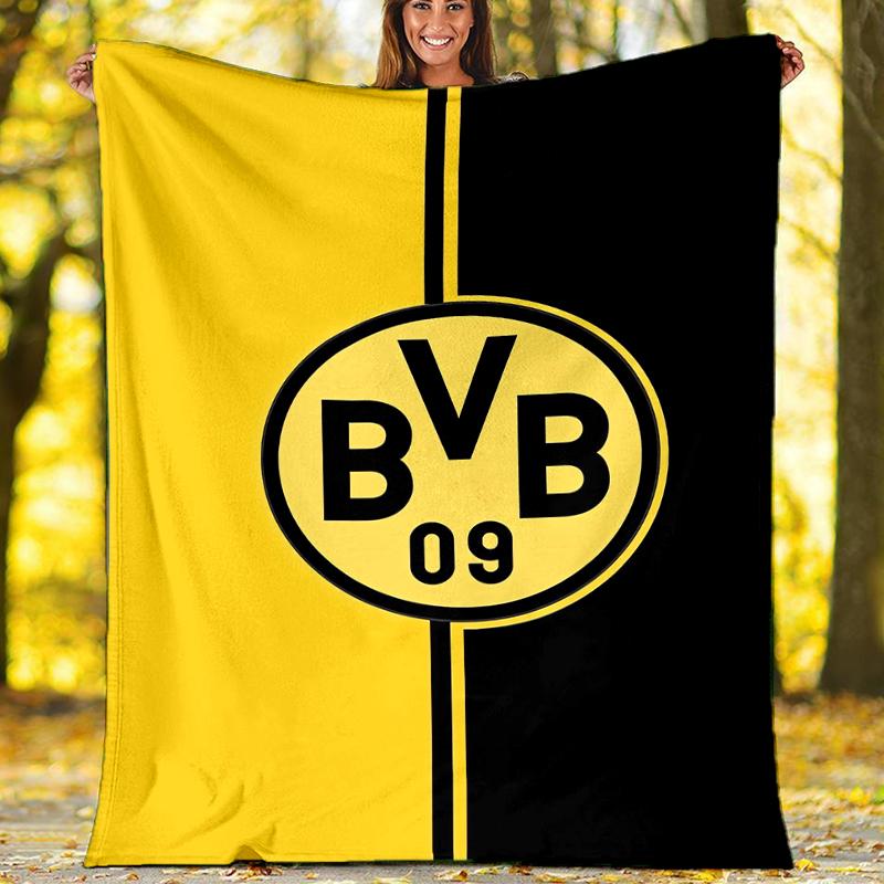 BVB Theme Printed Blanket - Perfect for Couch, Bed, Travel & Outdoor Use | Machine Washable, Cozy & Durable.
