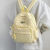 Mochila Estampada de Bolinhas Mochila Escolar Infantil Mochila Pequena Leve