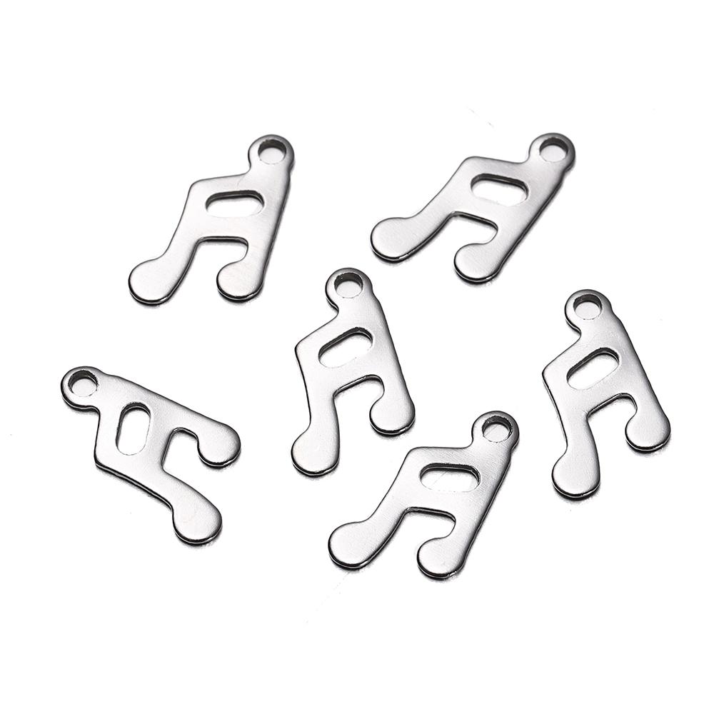 30Pcs Mirror Polished Stainless Steel Charms Geometry Cross Shape Blank Pendants for DIY Bracelet Jewelry Making Accessories
