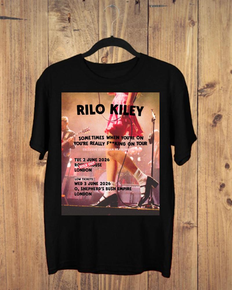New Rilo Kiley Sometimes When You re On You re Really Fking On Tour T-shir K1259 Unisex T-Shirt XL