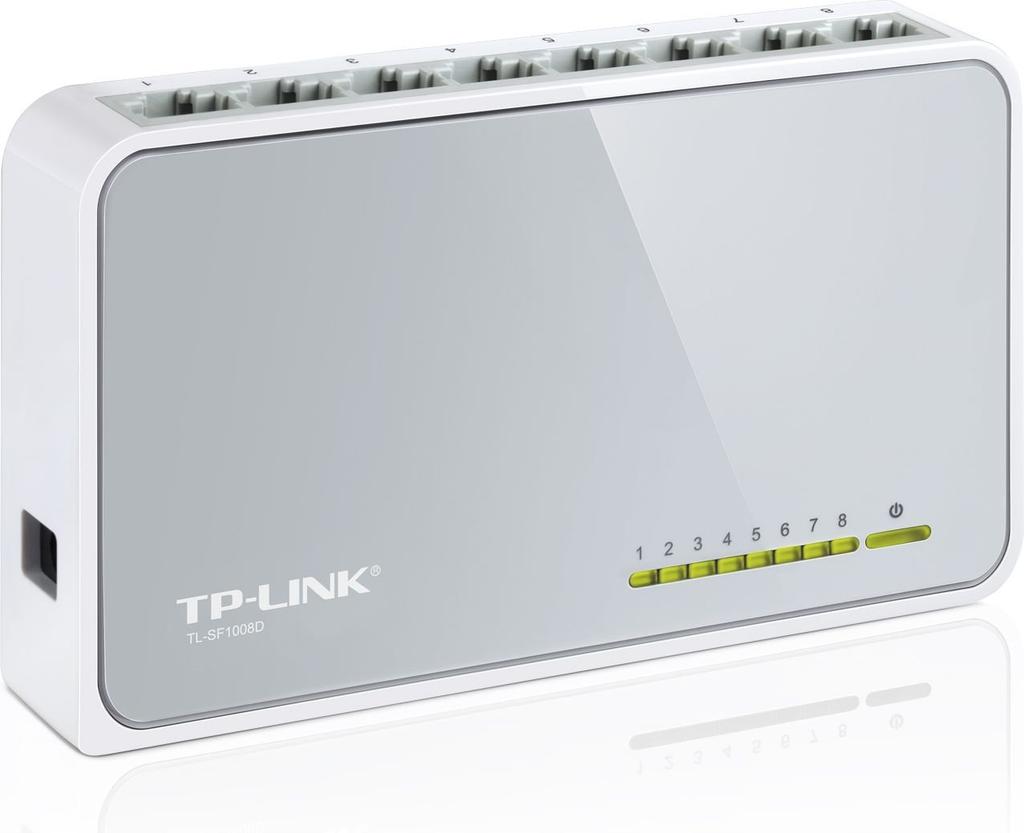 Switch niezarządzalny TP-Link TL-SF1008D 8x10/100Mb