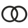 2Pcs Speaker Spacer Pad Adapter 6.5 Inch Plastic Fitting Audio Anti-Slip Autoradio Speaker Pakking Spacers for Auto Accessoires