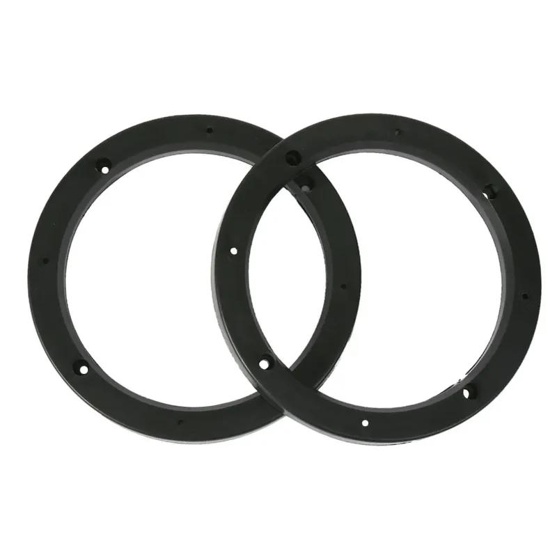 2Pcs Speaker Spacer Pad Adapter 6.5 Inch Plastic Fitting Audio Anti-Slip Autoradio Speaker Pakking Spacers for Auto Accessoires