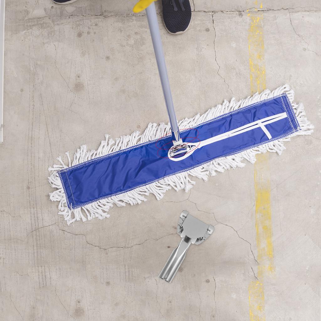 Metal Mop Rod Clips Replacement Mop Handle Clamp Commercial Floor Cleaning Stick Accessories Clip Replacement