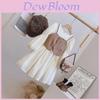 Girl Spring Autumn Dress Set With Chiffon Fabric For Kids Aged 3 To 8