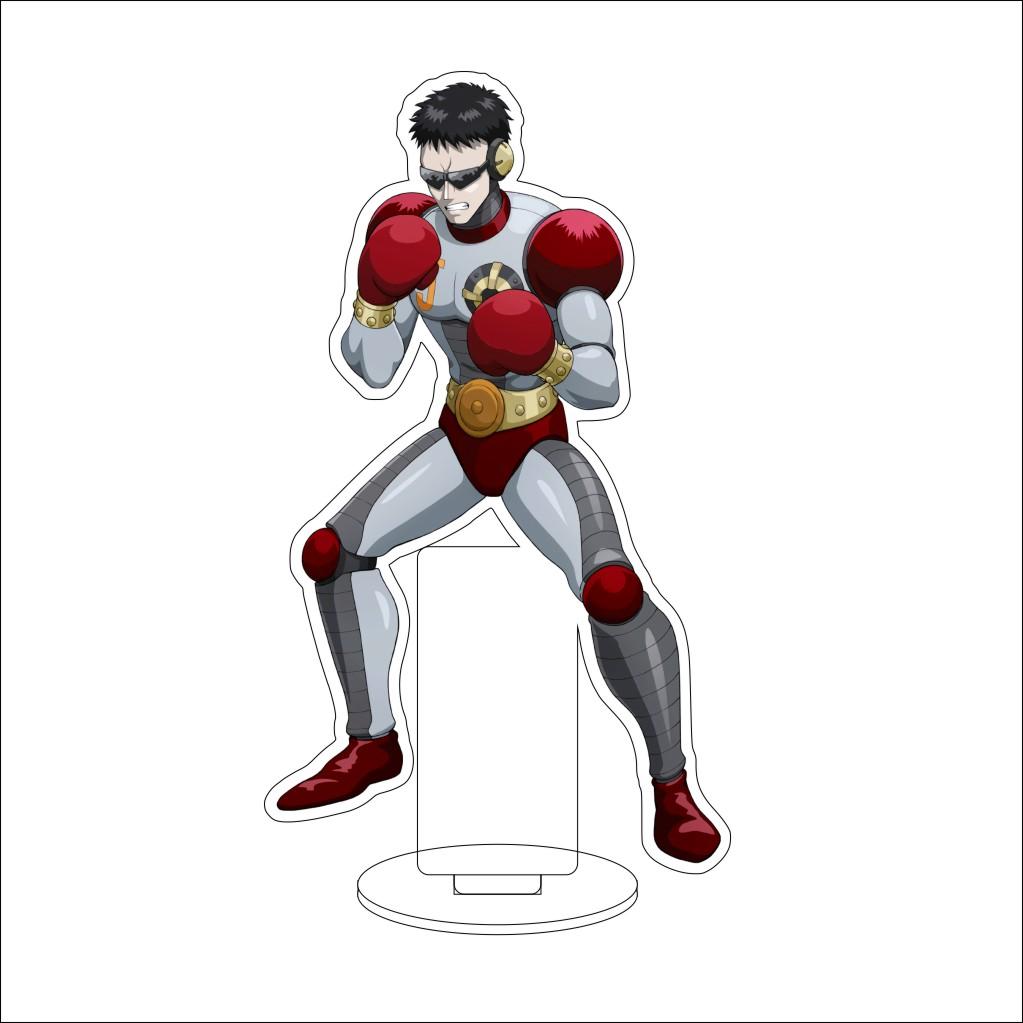 16CM Anime ONE PUNCH MAN  Acrylic Stand Ornaments  Saitama/Deep Sea King/Subterranean King Figure Stand Halloween Gifts
