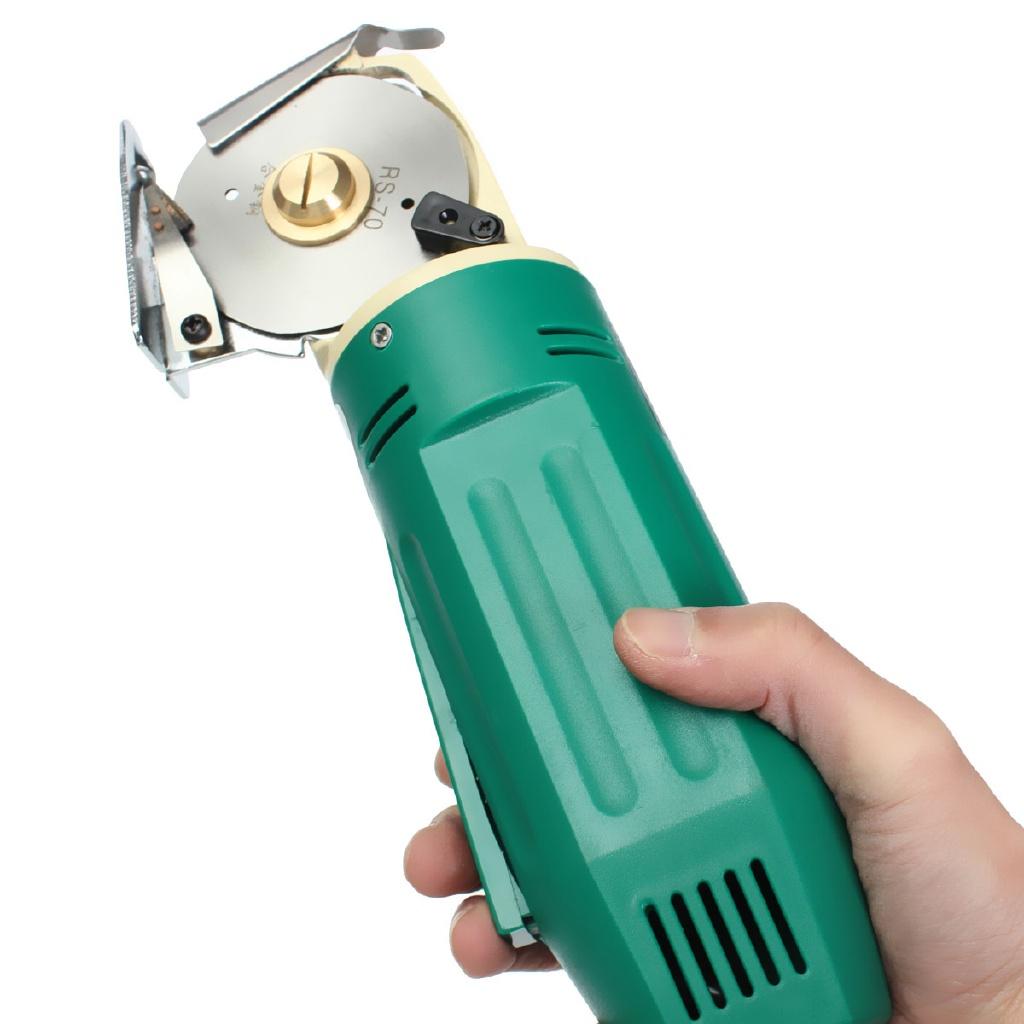 220V 70MM Mașină de Tăiat Pânză cu Lamă Rotativă Electrică Tăietor de Material Pânză Cuțit Rotund Scule Electrice