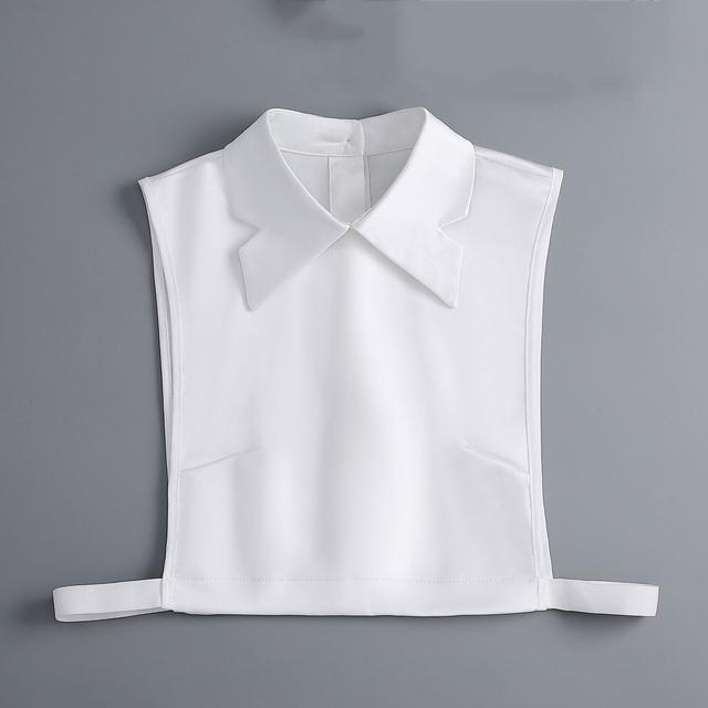 Linbaiway New Lapel Fake Collar Vintage Detachable Shirt Collar for Women Blouse Sweater False Collar Lapel Top Neckwear Ties