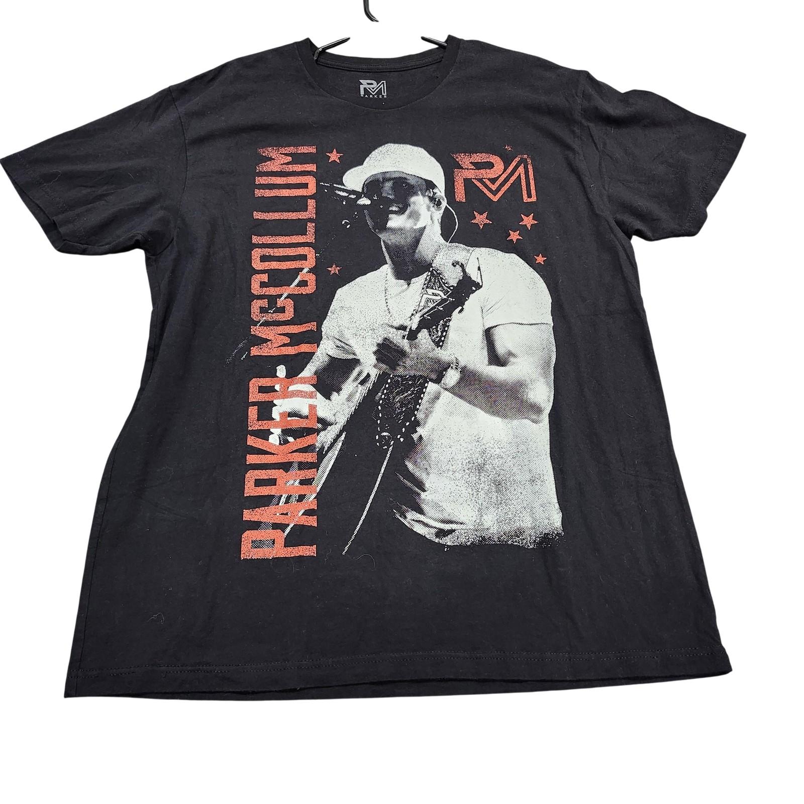 Parker McCollum Shirt Mens XL Black Tour Concert Graphic Tee Country Music Top Unisex T-Shirt XXXL