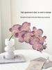 White Phalaenopsis Artificial Floral Arrangement - Realistic High-End Decorative Accent